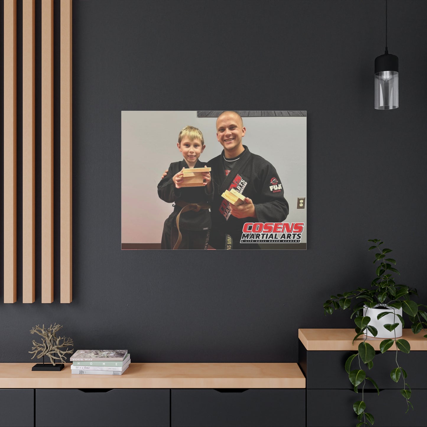 Custom Martial Arts Canvas Prints – A Memorable Gift for Proud Parents!