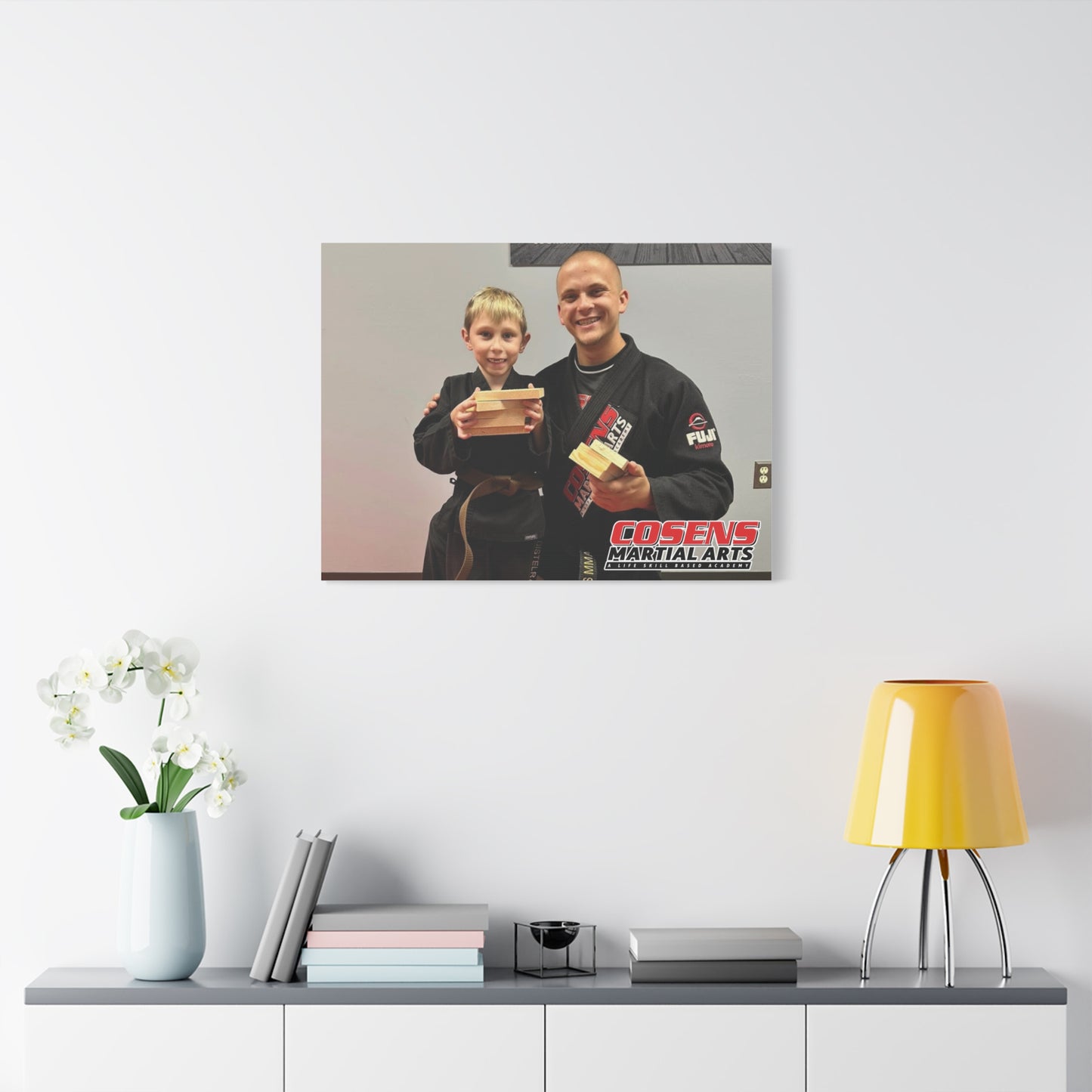 Custom Martial Arts Canvas Prints – A Memorable Gift for Proud Parents!