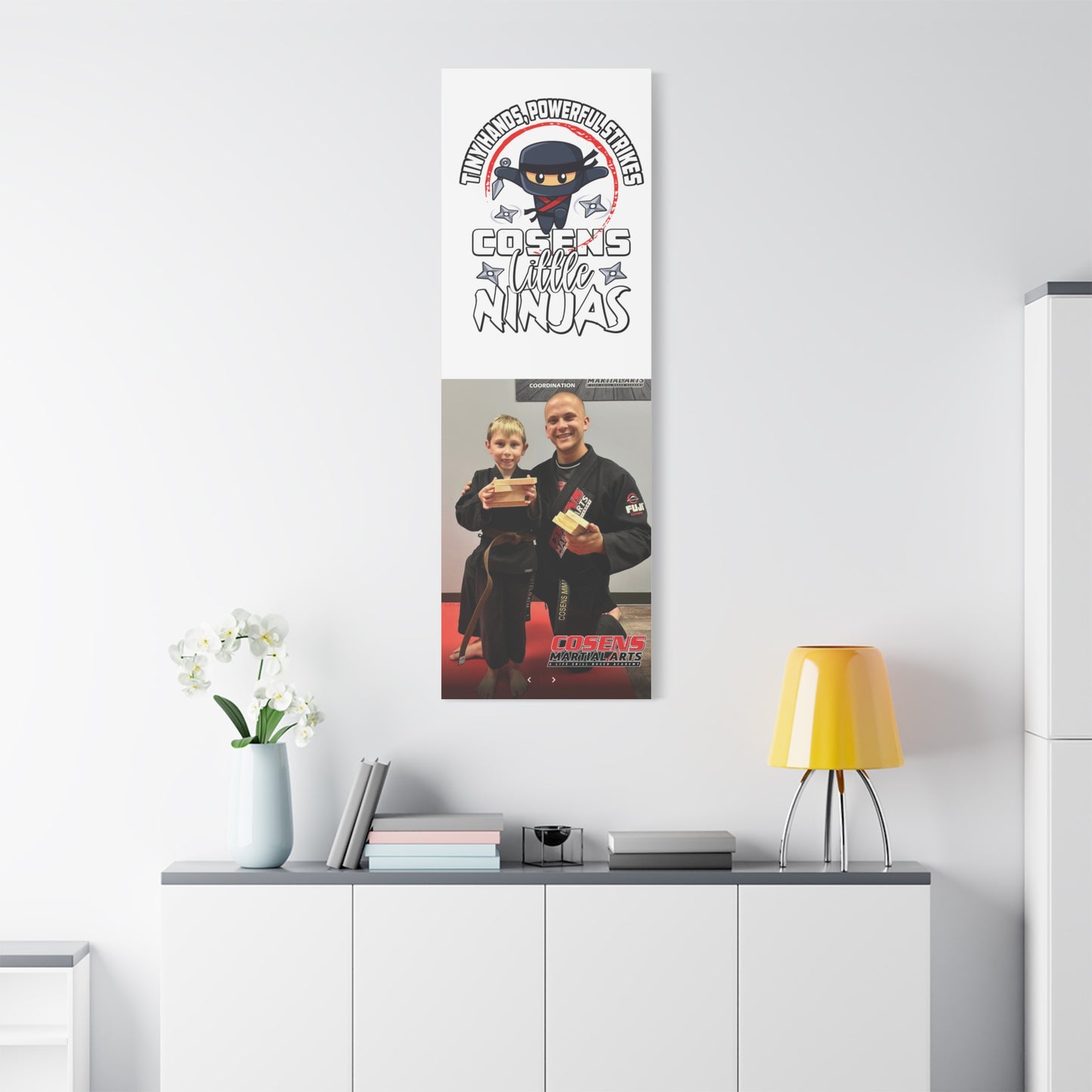 Custom Martial Arts Canvas Prints – A Memorable Gift for Proud Parents!