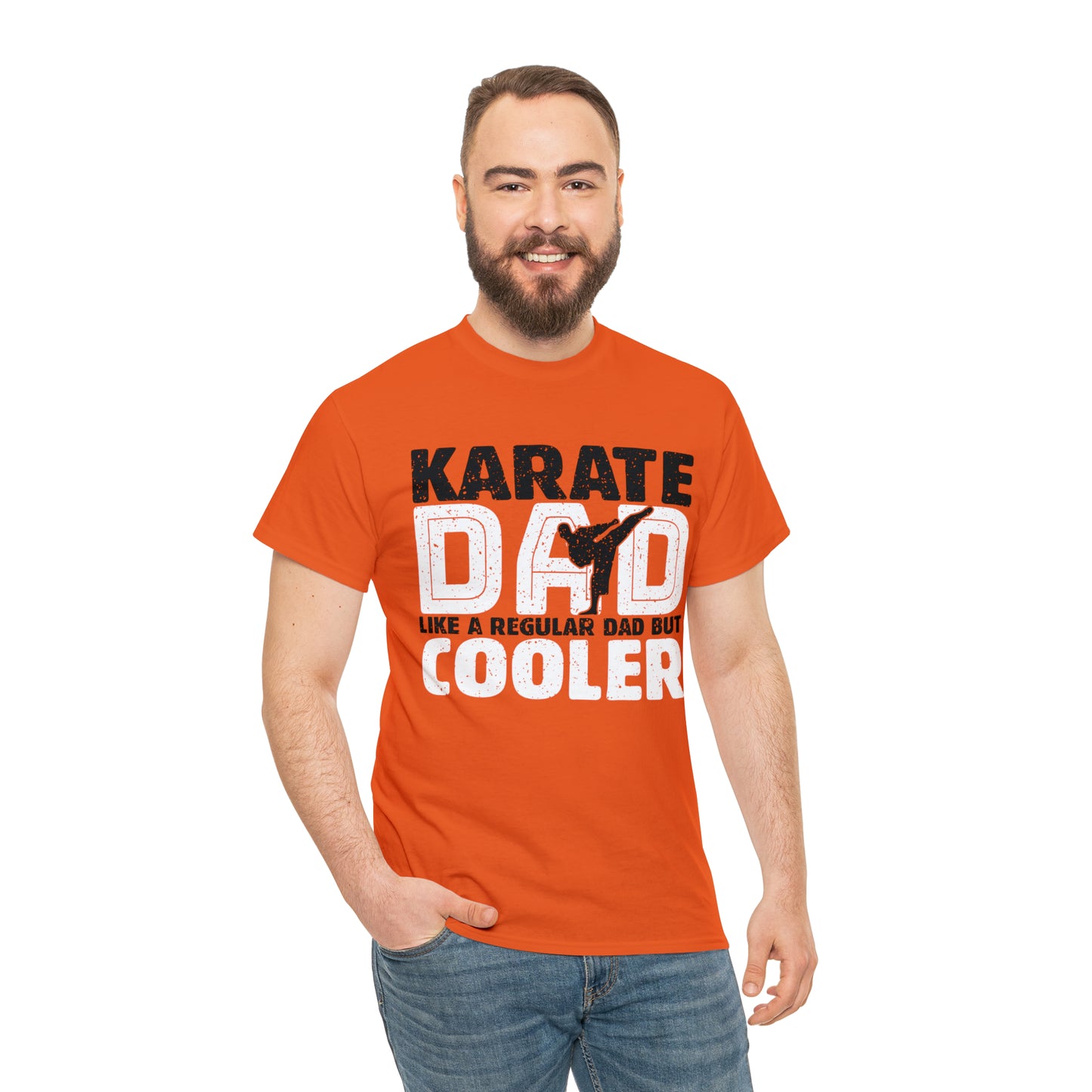 Karate Dad Heavy Cotton Tee