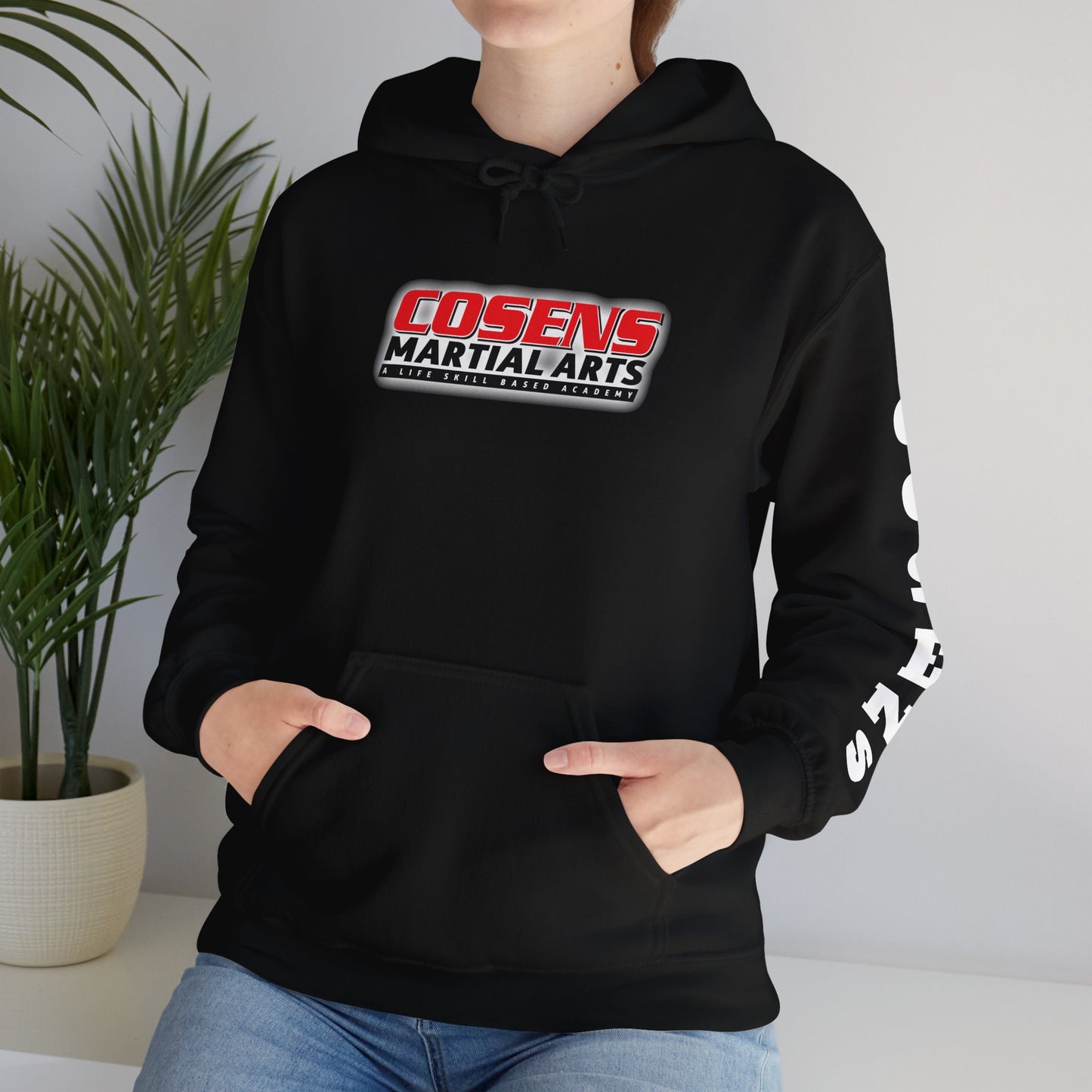 Adult Custom Pullover Hooded Sweatshirt (Name on Sleeve)