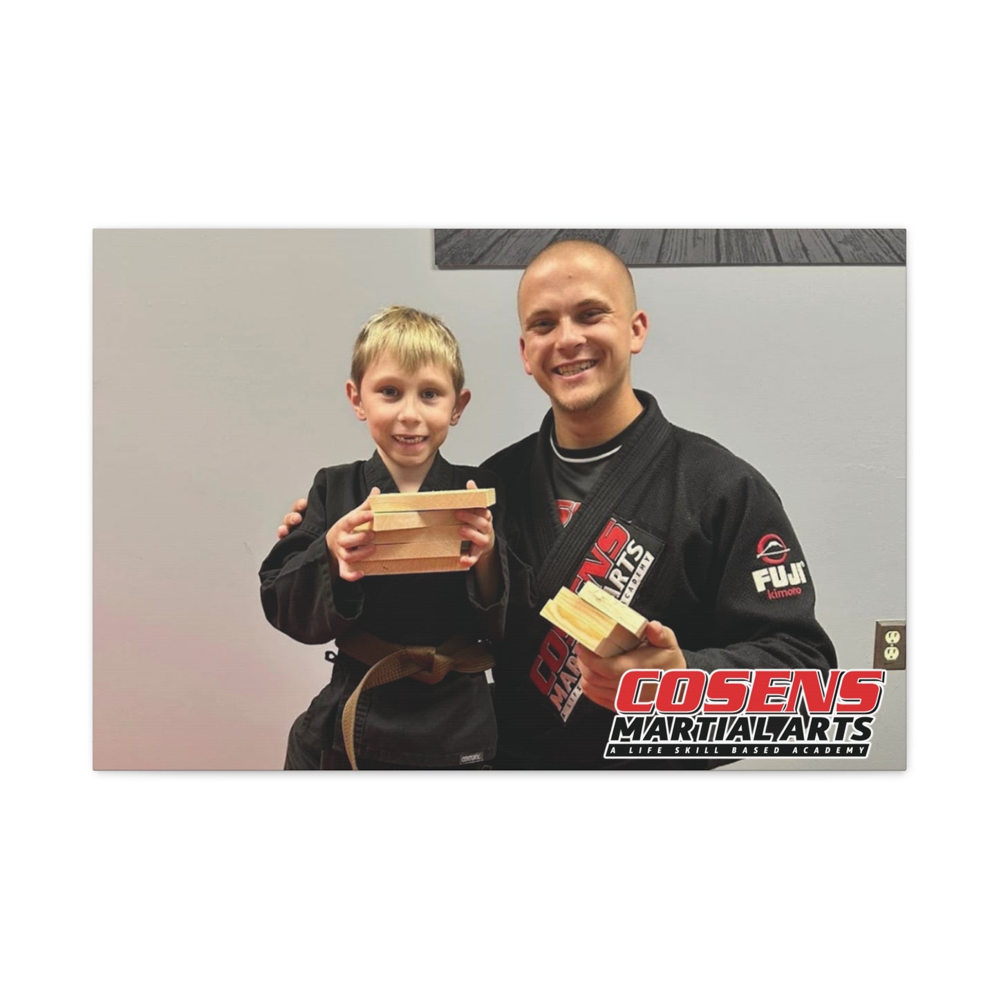 Custom Martial Arts Canvas Prints – A Memorable Gift for Proud Parents!