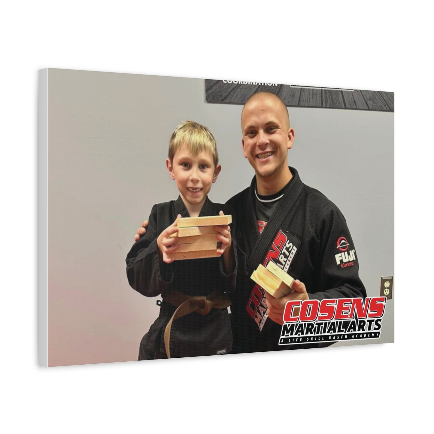 Custom Martial Arts Canvas Prints – A Memorable Gift for Proud Parents!