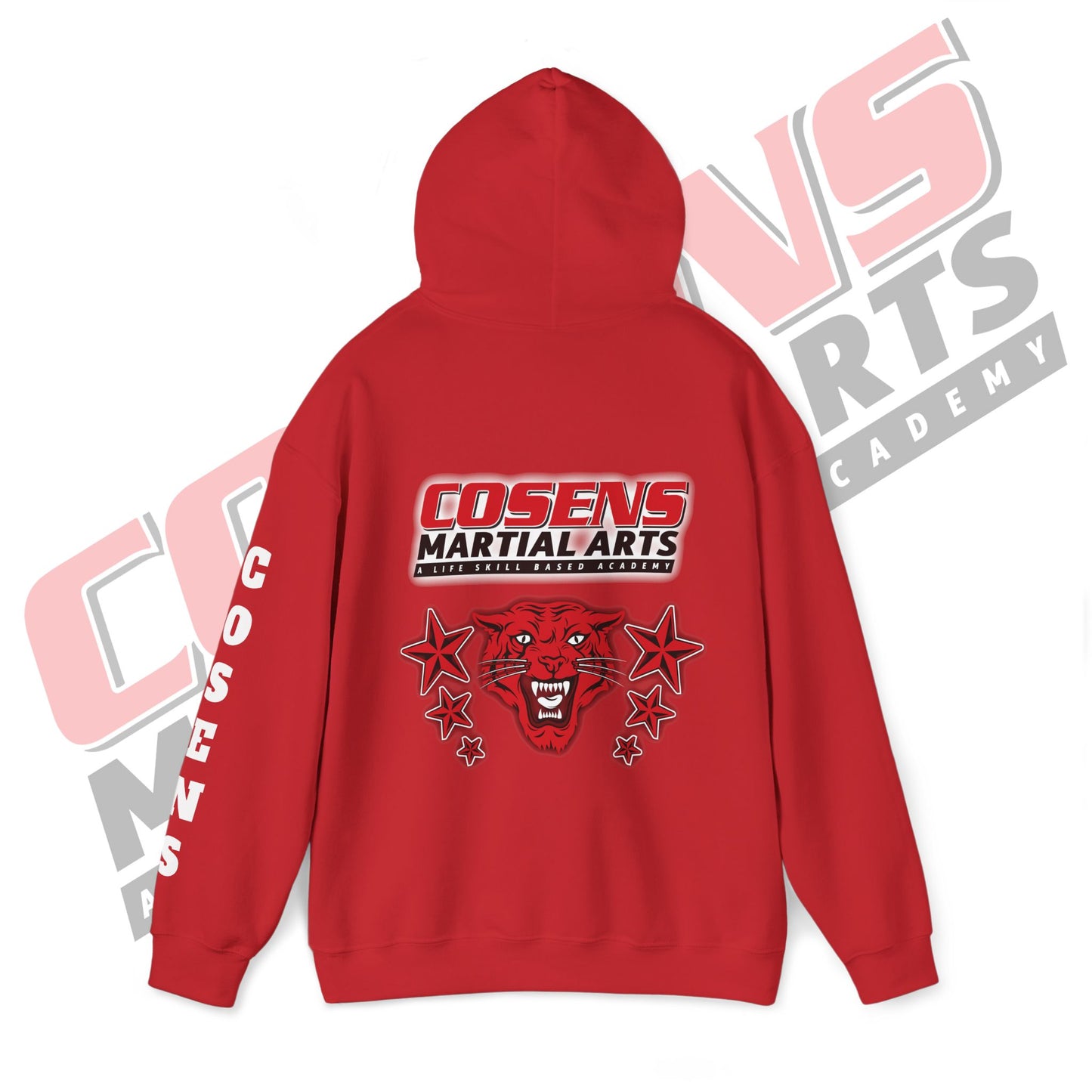 Adult Custom Pullover Hooded Sweatshirt (Name on Sleeve)