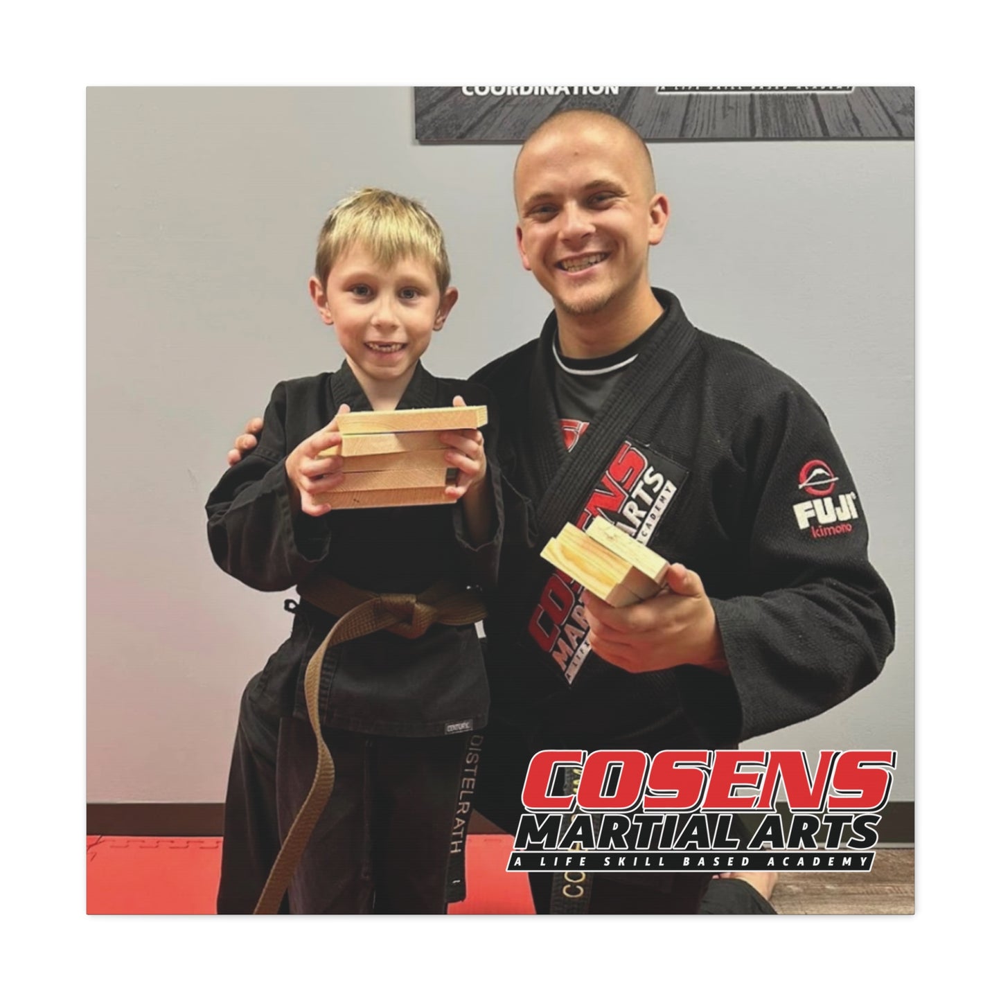 Custom Martial Arts Canvas Prints – A Memorable Gift for Proud Parents!