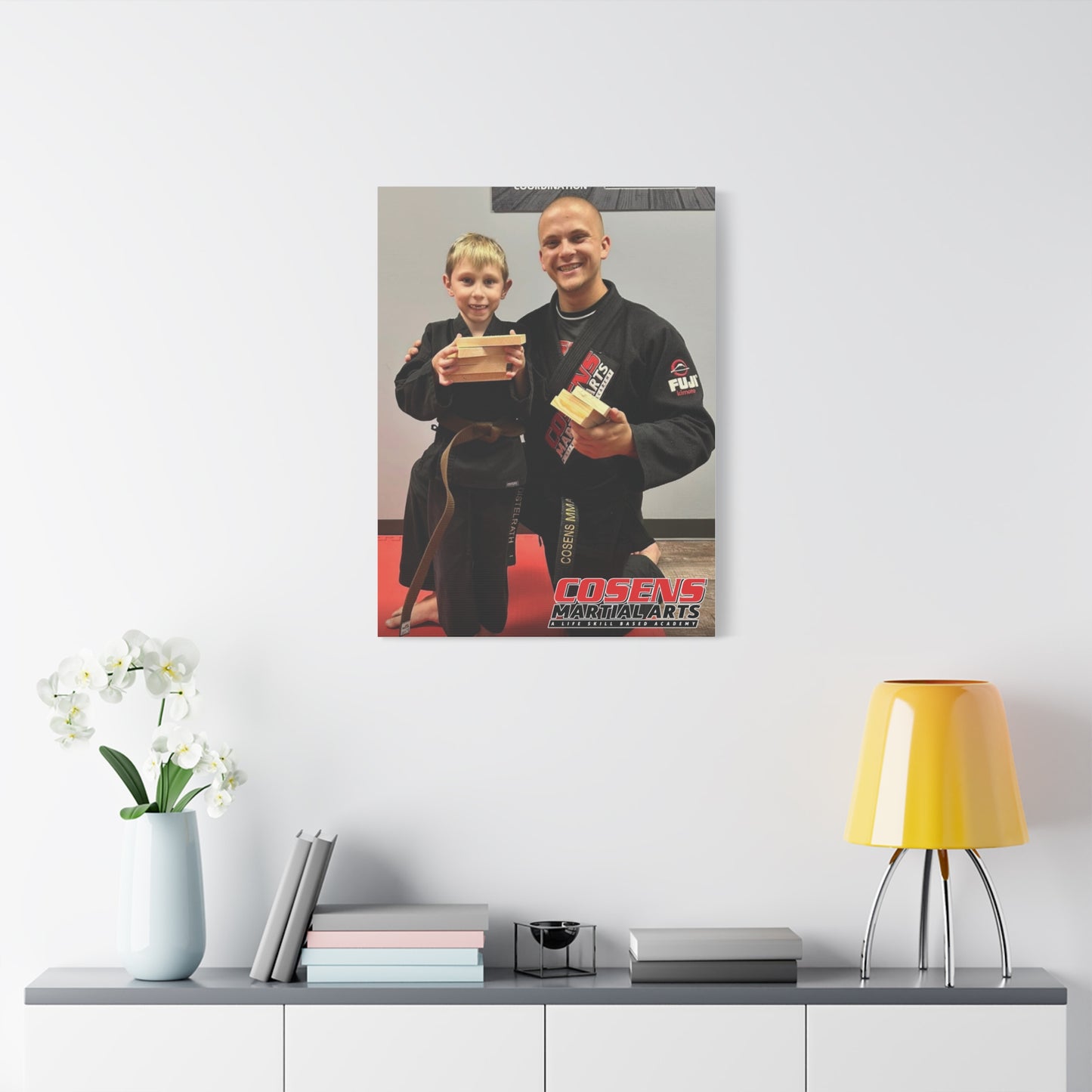 Custom Martial Arts Canvas Prints – A Memorable Gift for Proud Parents!