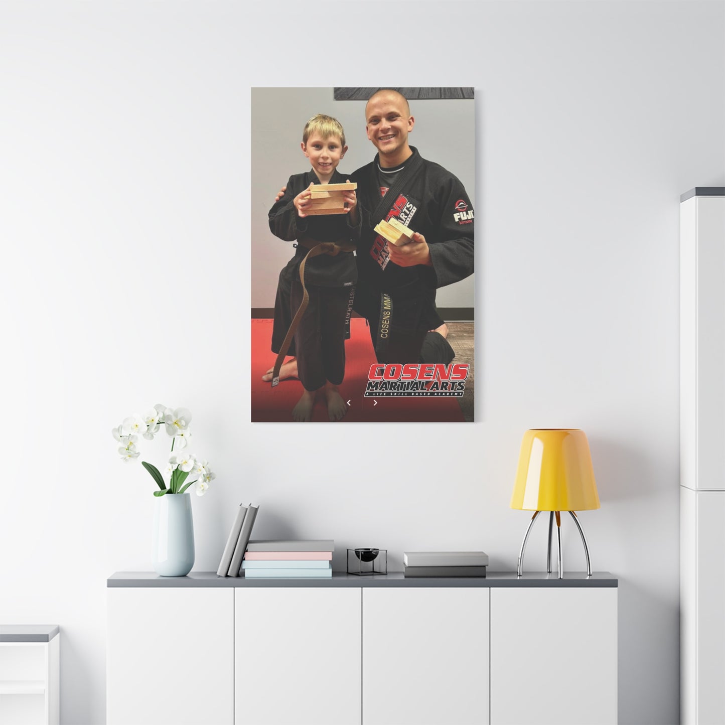 Custom Martial Arts Canvas Prints – A Memorable Gift for Proud Parents!