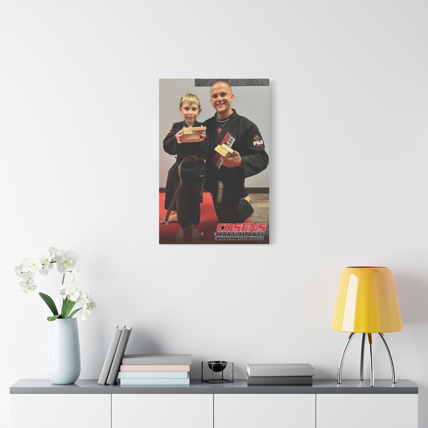 Custom Martial Arts Canvas Prints – A Memorable Gift for Proud Parents!