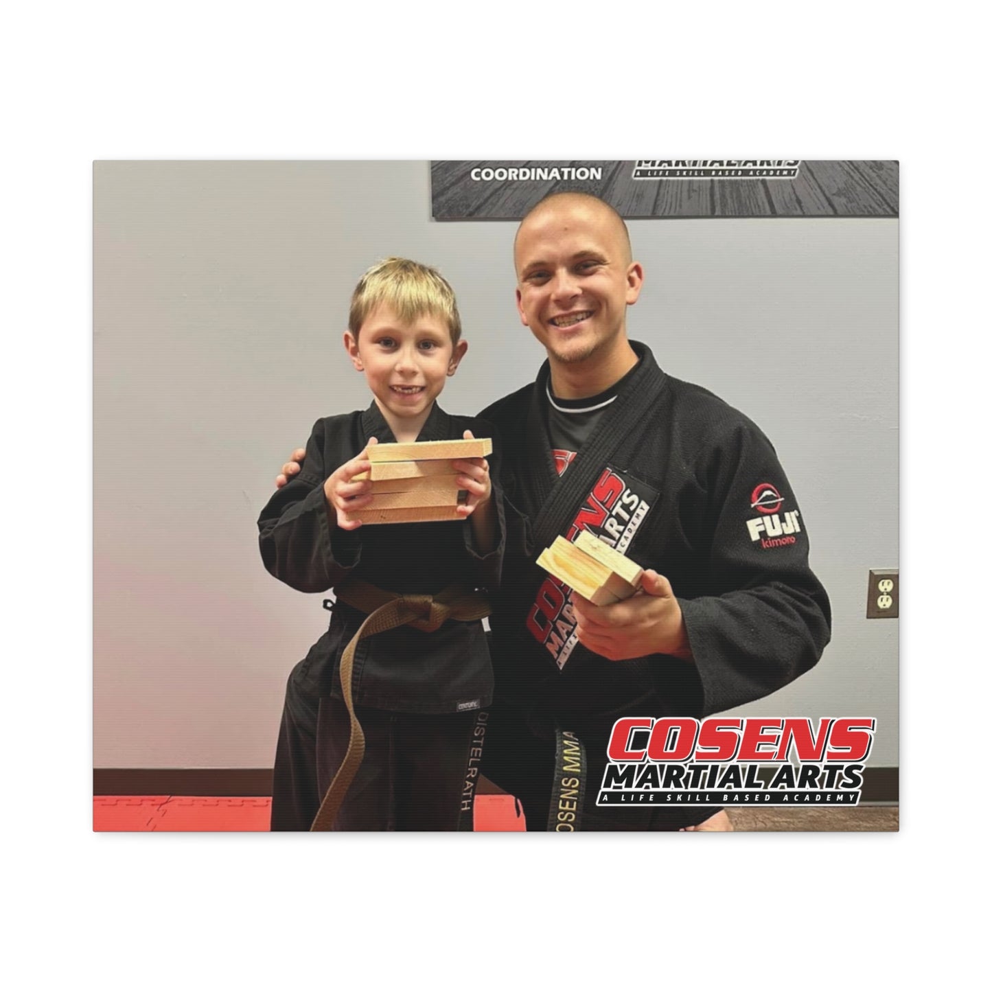 Custom Martial Arts Canvas Prints – A Memorable Gift for Proud Parents!