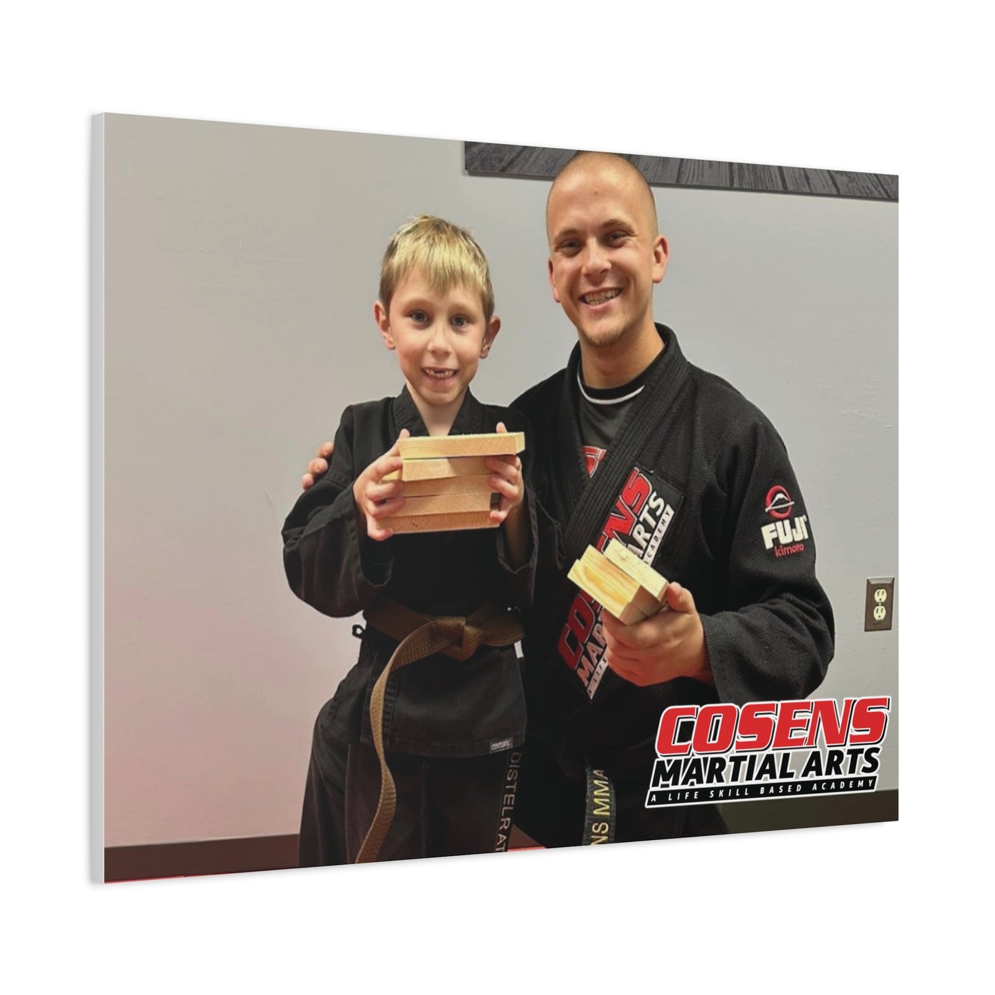 Custom Martial Arts Canvas Prints – A Memorable Gift for Proud Parents!