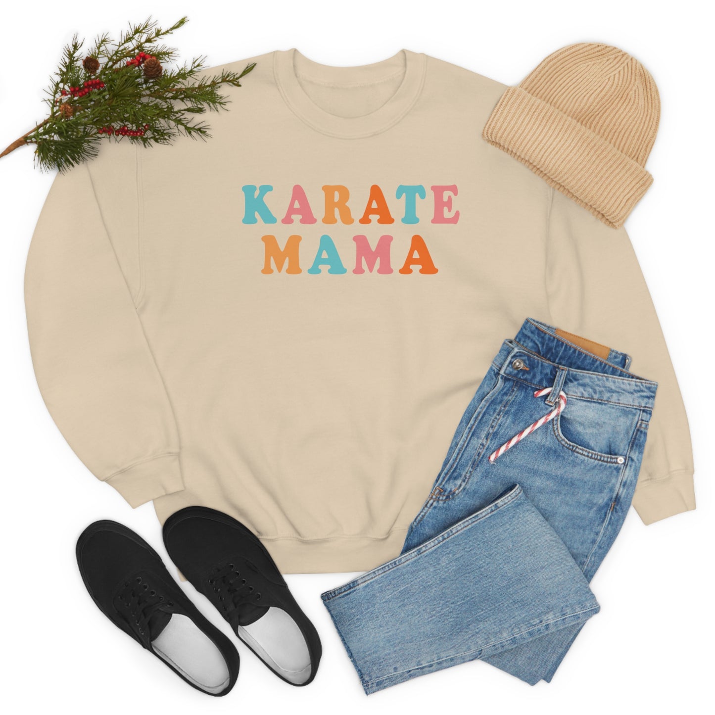 Cosens Karate Mama Heavy Blend™ Crewneck Sweatshirt