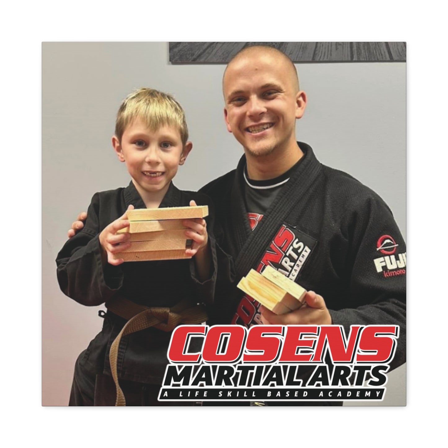 Custom Martial Arts Canvas Prints – A Memorable Gift for Proud Parents!