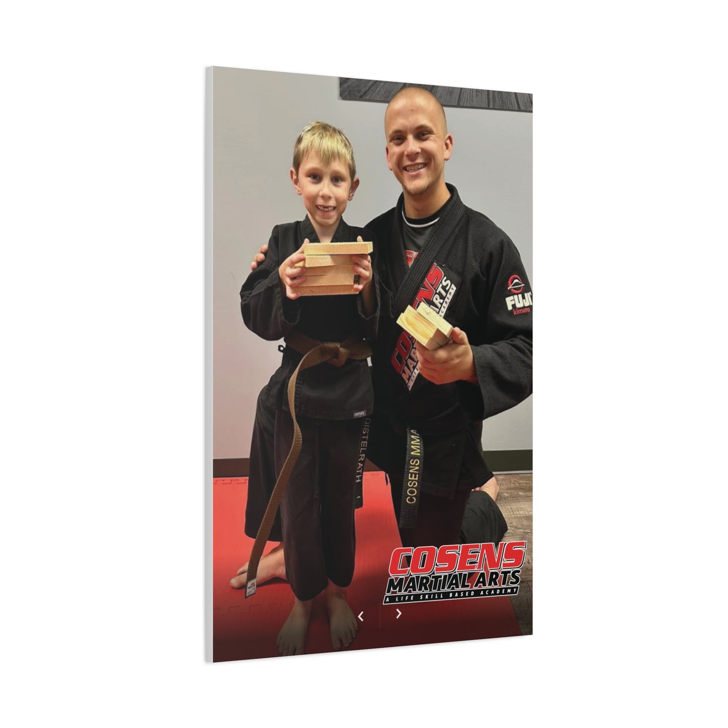 Custom Martial Arts Canvas Prints – A Memorable Gift for Proud Parents!