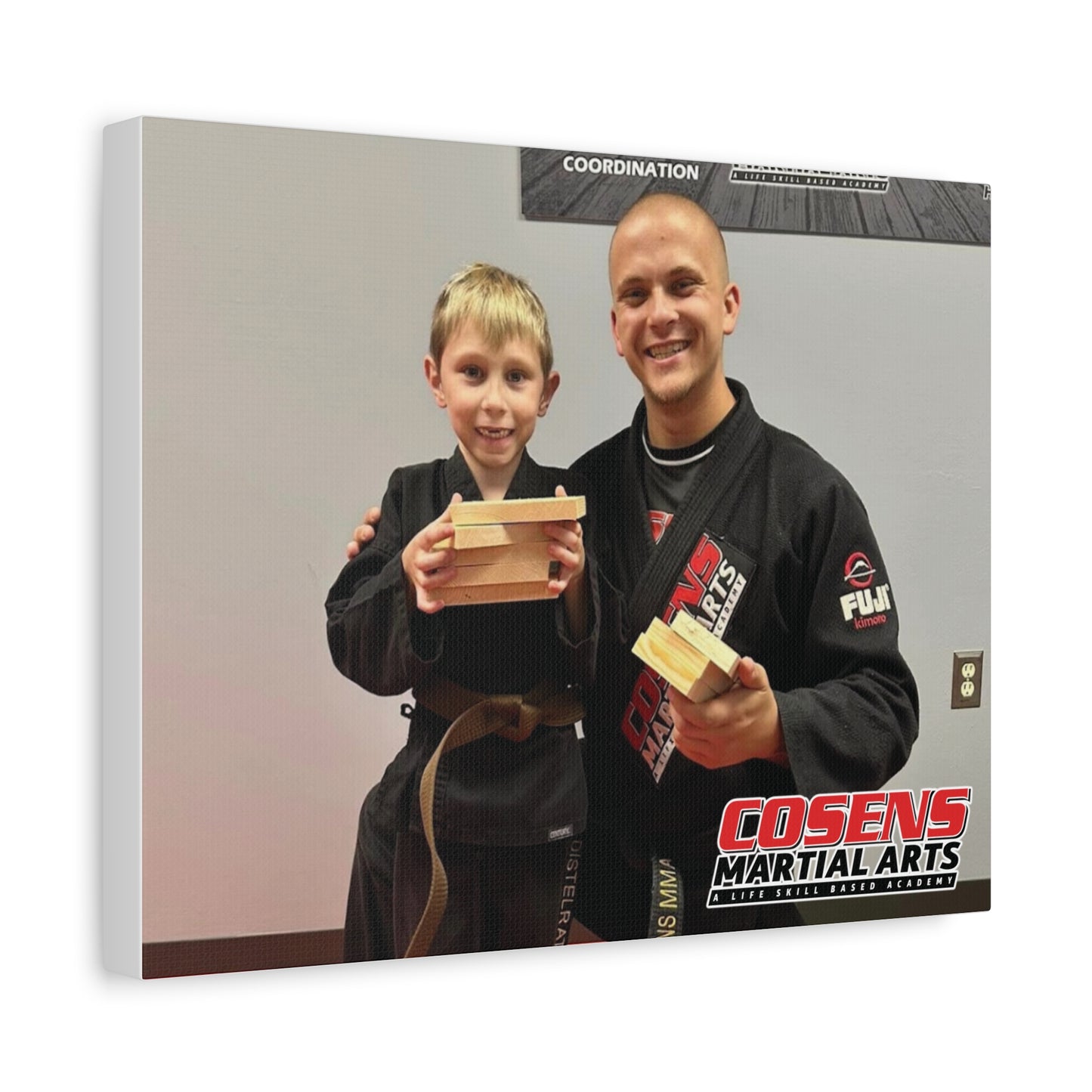 Custom Martial Arts Canvas Prints – A Memorable Gift for Proud Parents!