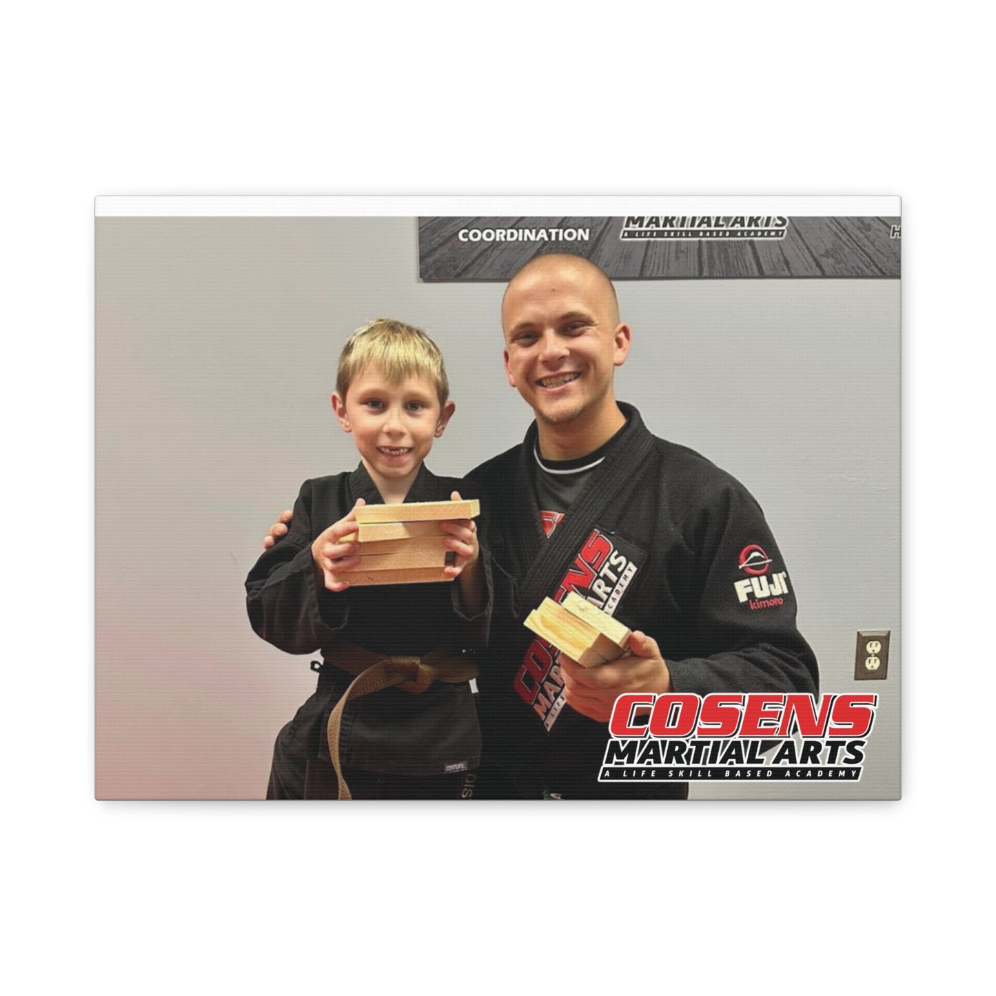 Custom Martial Arts Canvas Prints – A Memorable Gift for Proud Parents!