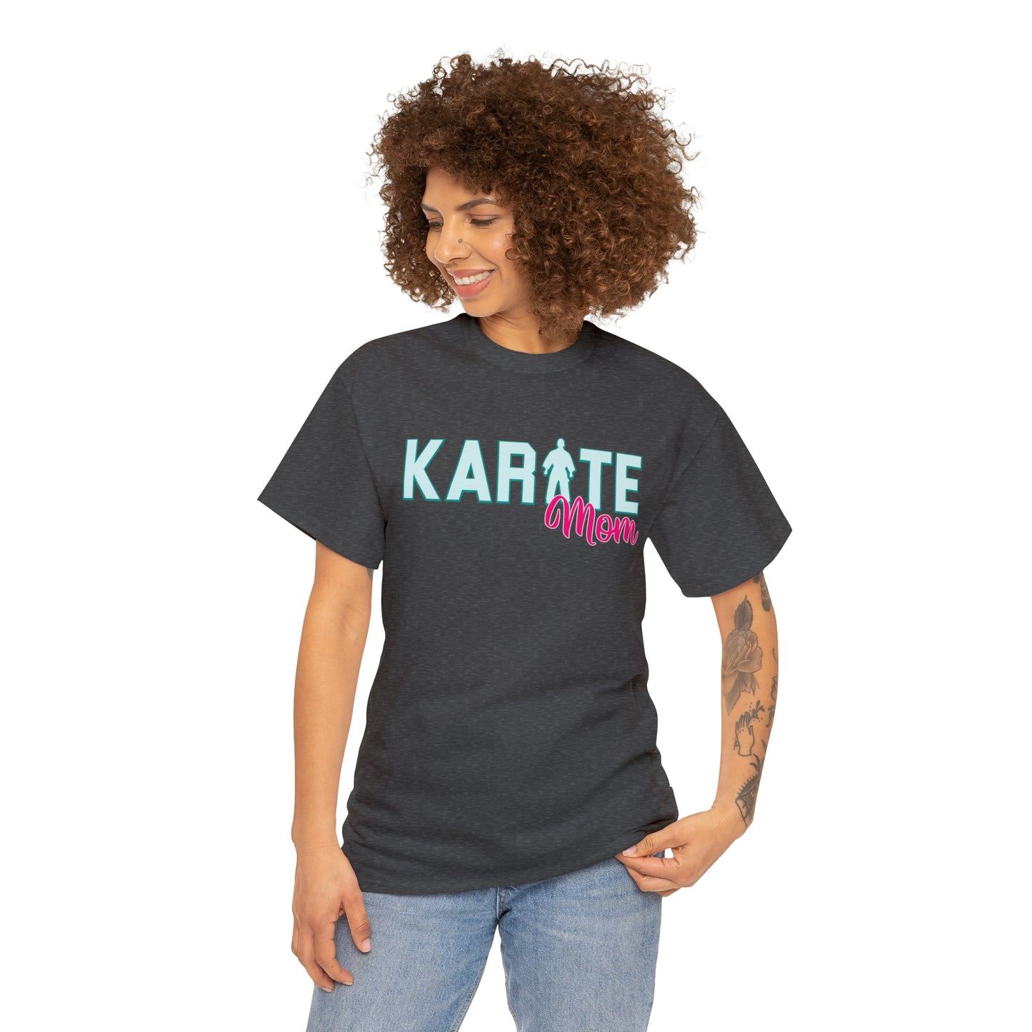 Karate Mom Life Heavy Cotton Tee