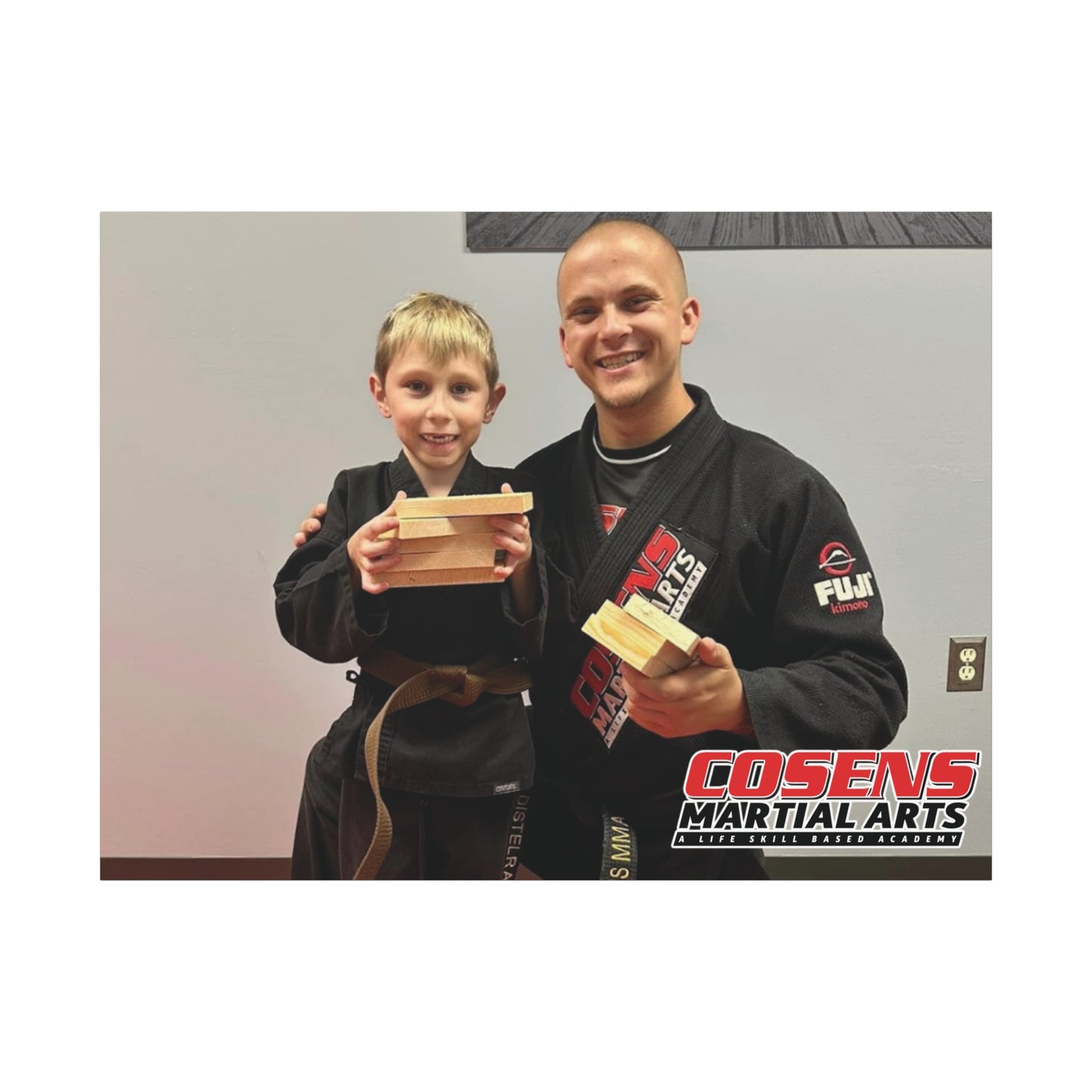 Custom Martial Arts Canvas Prints – A Memorable Gift for Proud Parents!