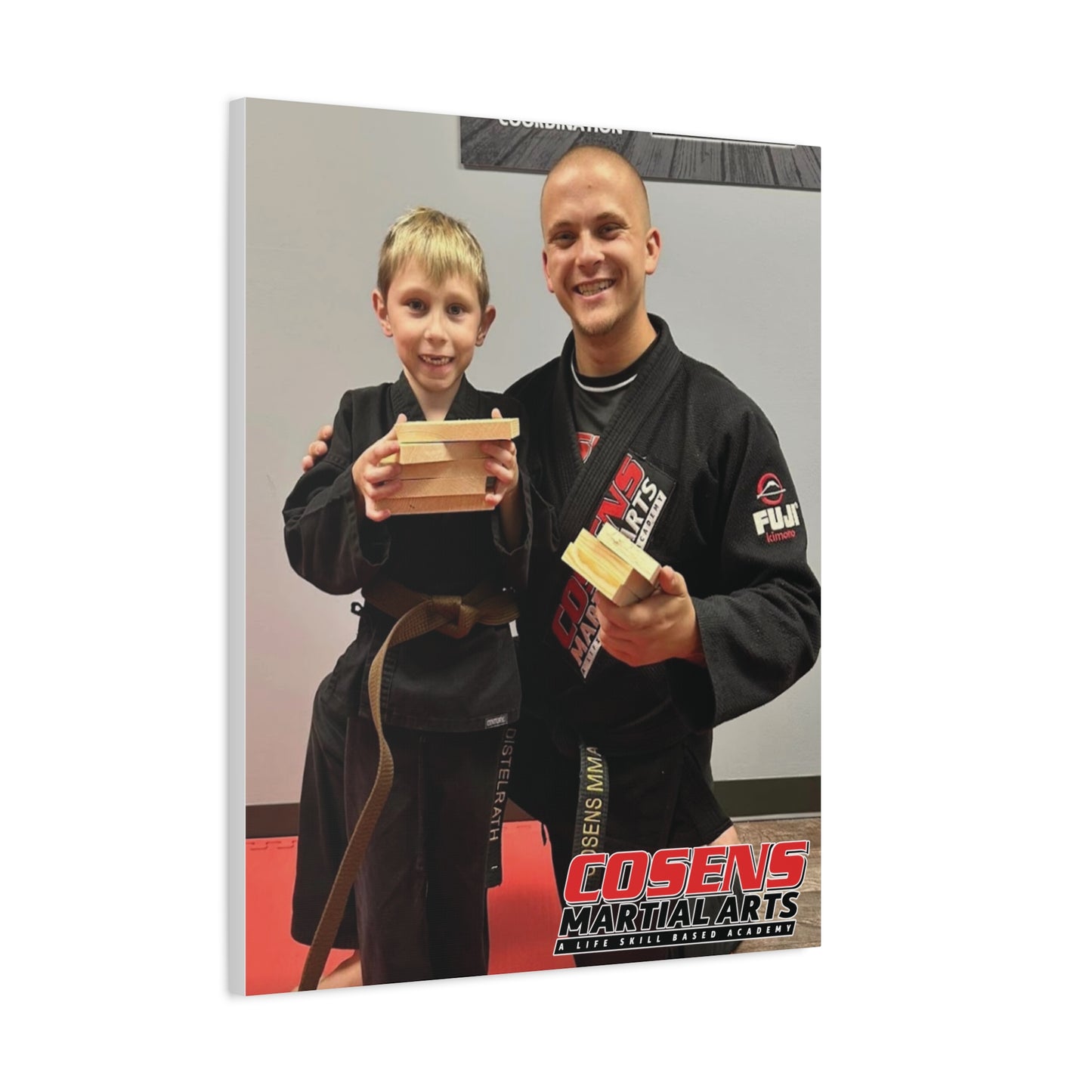 Custom Martial Arts Canvas Prints – A Memorable Gift for Proud Parents!