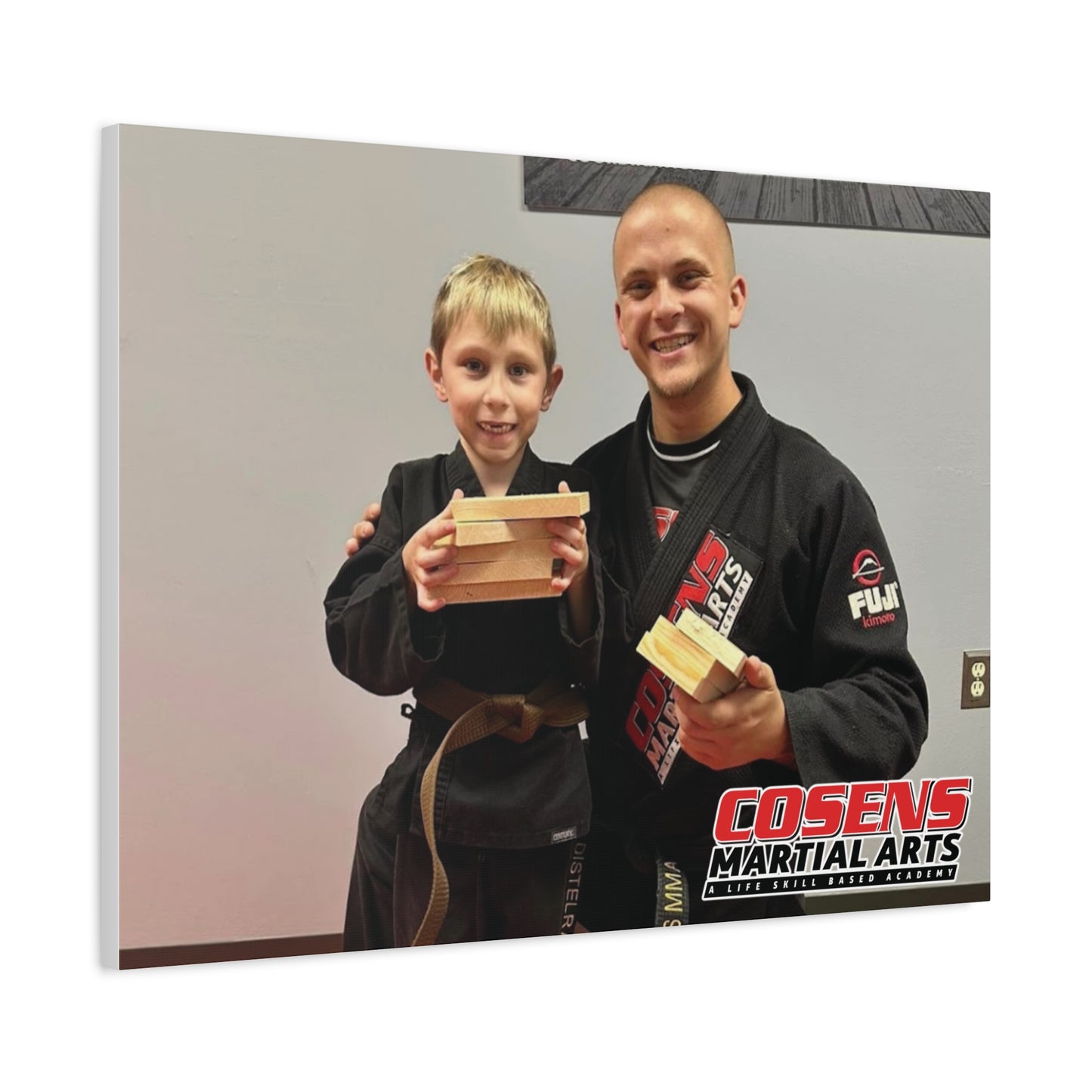 Custom Martial Arts Canvas Prints – A Memorable Gift for Proud Parents!