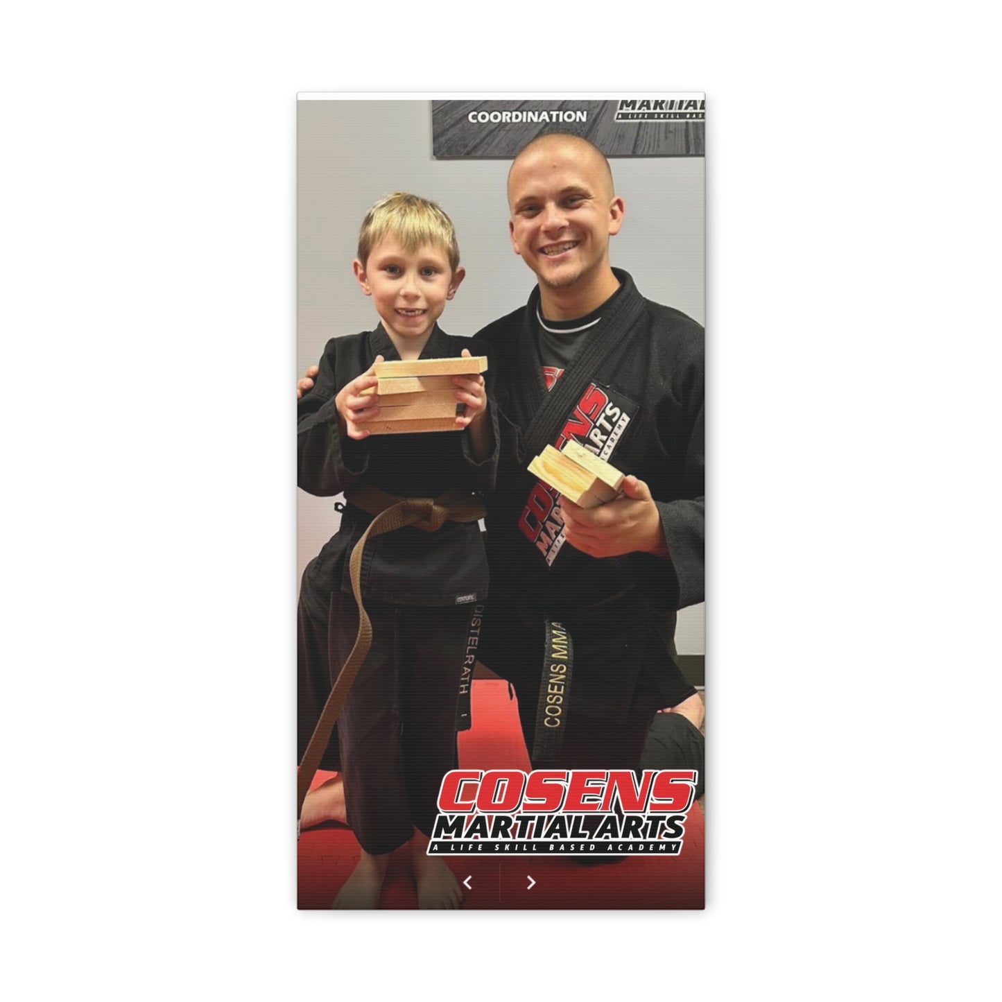 Custom Martial Arts Canvas Prints – A Memorable Gift for Proud Parents!