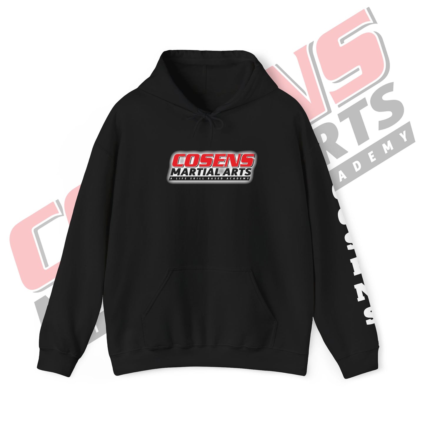 Adult Custom Pullover Hooded Sweatshirt (Name on Sleeve)