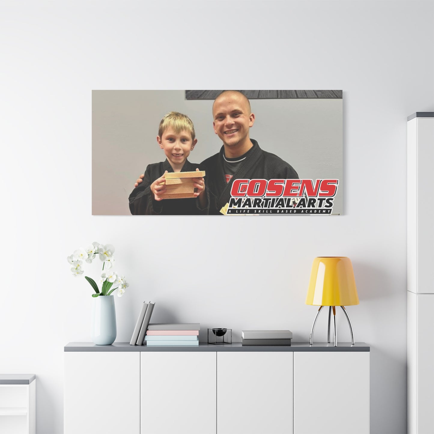 Custom Martial Arts Canvas Prints – A Memorable Gift for Proud Parents!