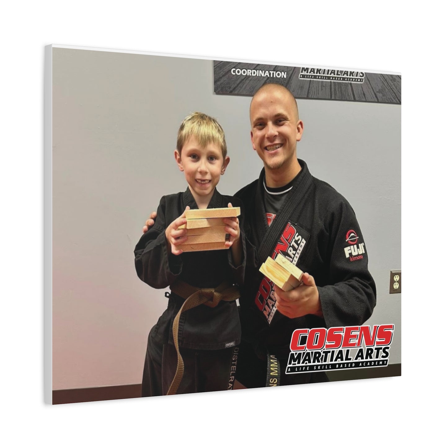 Custom Martial Arts Canvas Prints – A Memorable Gift for Proud Parents!