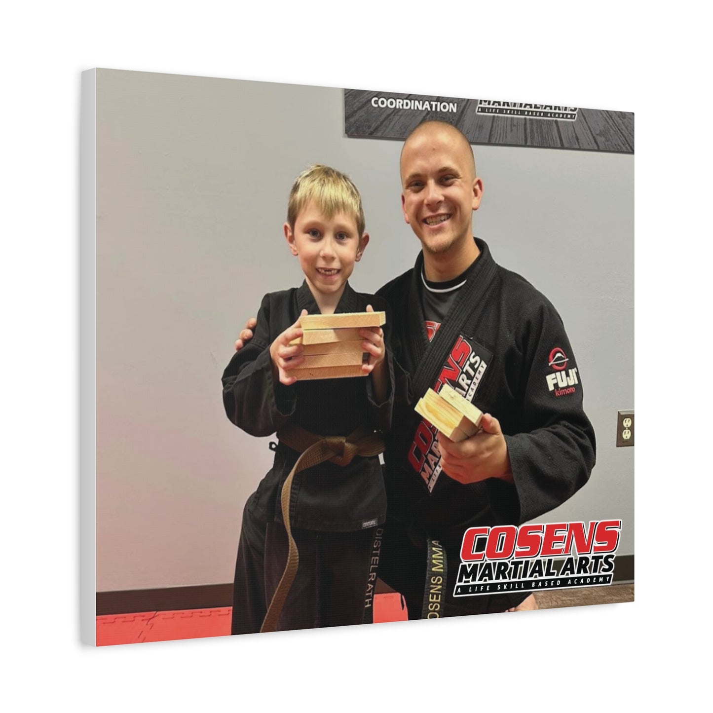 Custom Martial Arts Canvas Prints – A Memorable Gift for Proud Parents!