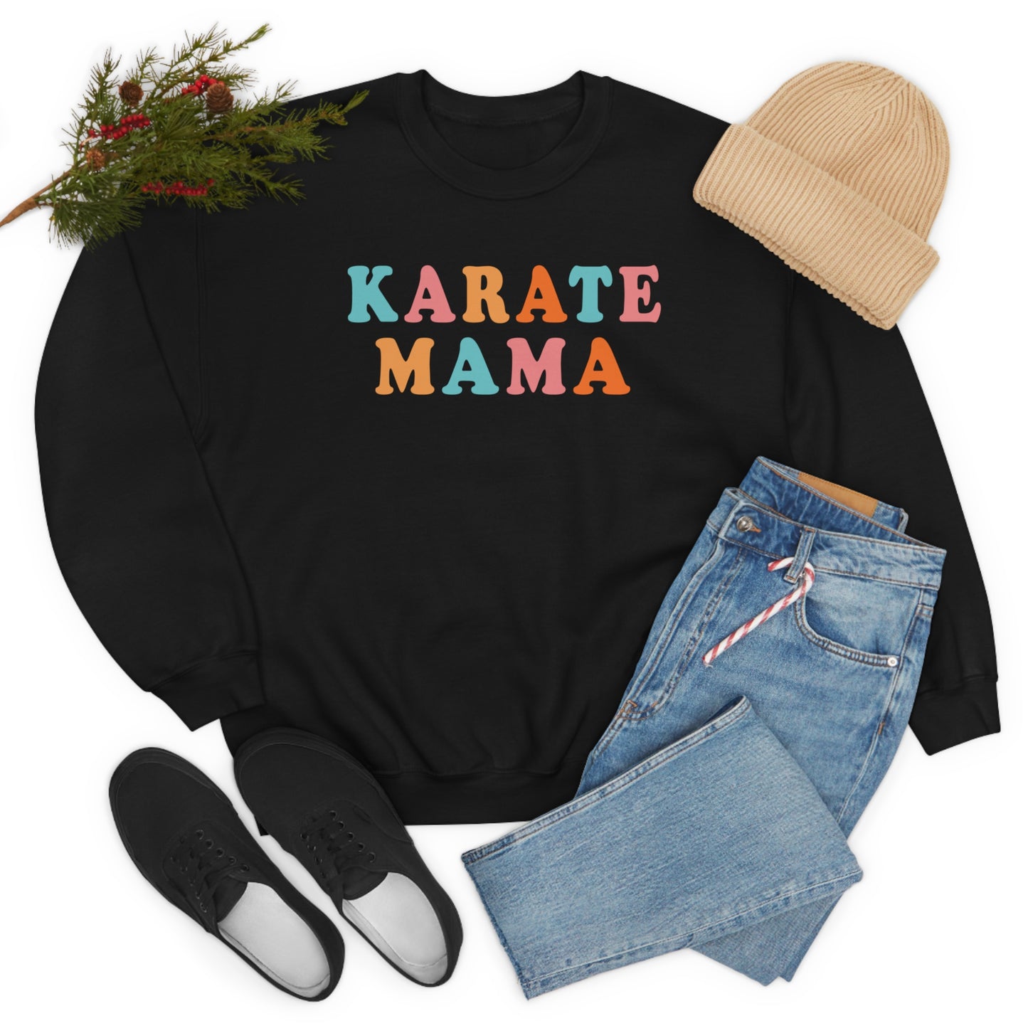 Cosens Karate Mama Heavy Blend™ Crewneck Sweatshirt