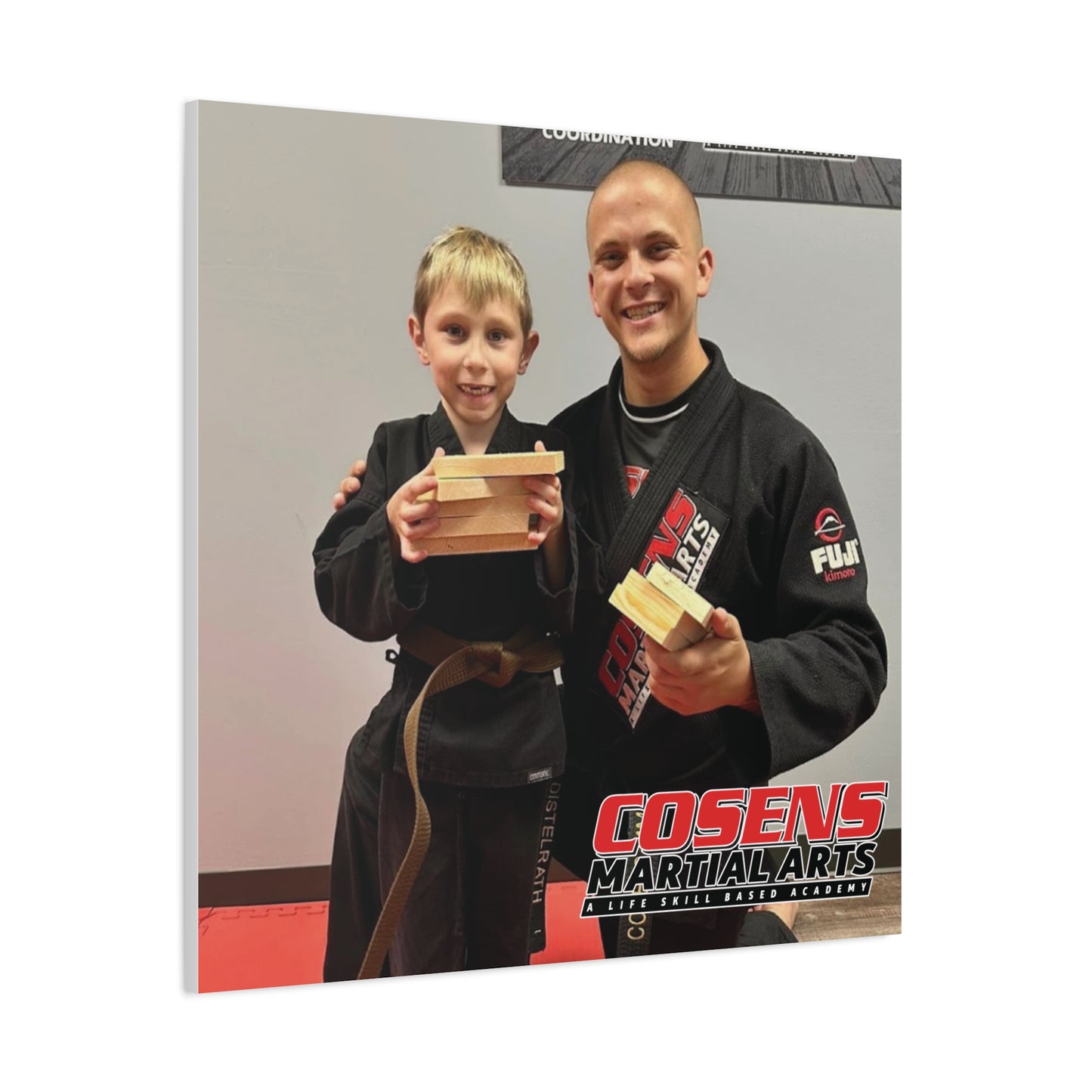 Custom Martial Arts Canvas Prints – A Memorable Gift for Proud Parents!