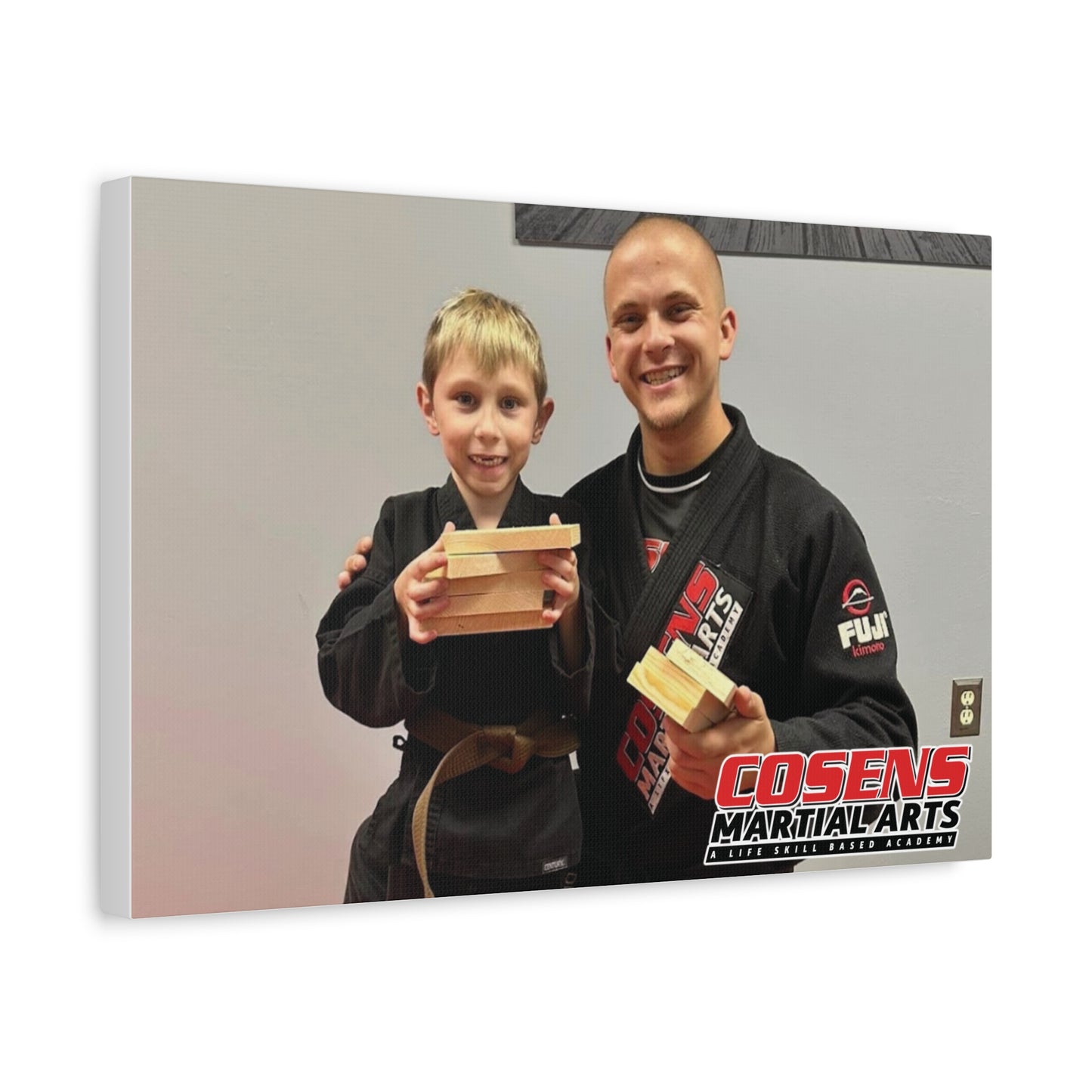 Custom Martial Arts Canvas Prints – A Memorable Gift for Proud Parents!