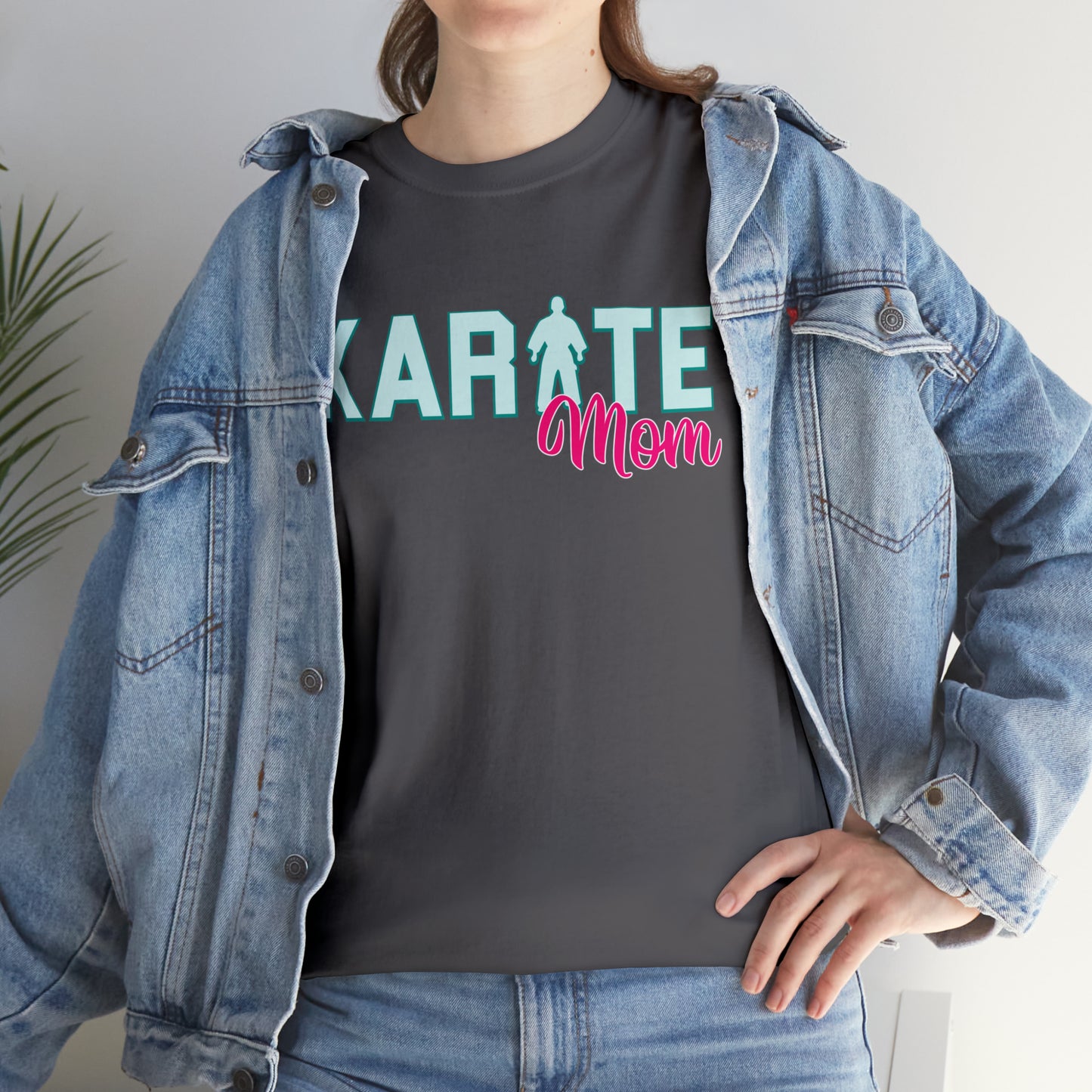 Karate Mom Life Heavy Cotton Tee