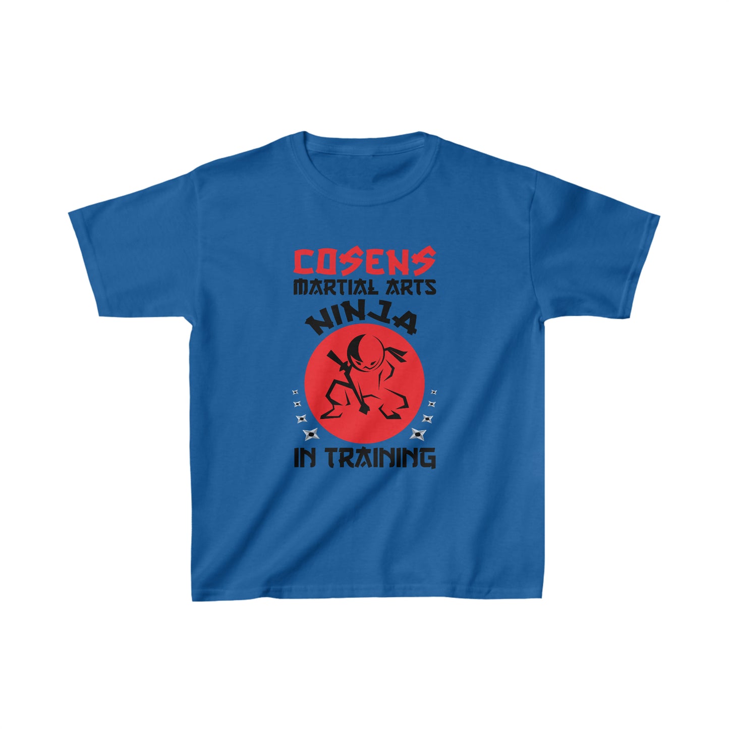 Kids "Ninja In Training" Cosens Martial Arts Unisex Heavy Cotton Tee Kids Heavy Cotton™ Tee