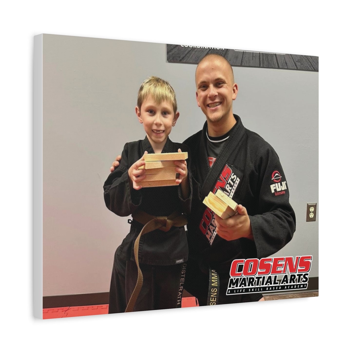 Custom Martial Arts Canvas Prints – A Memorable Gift for Proud Parents!