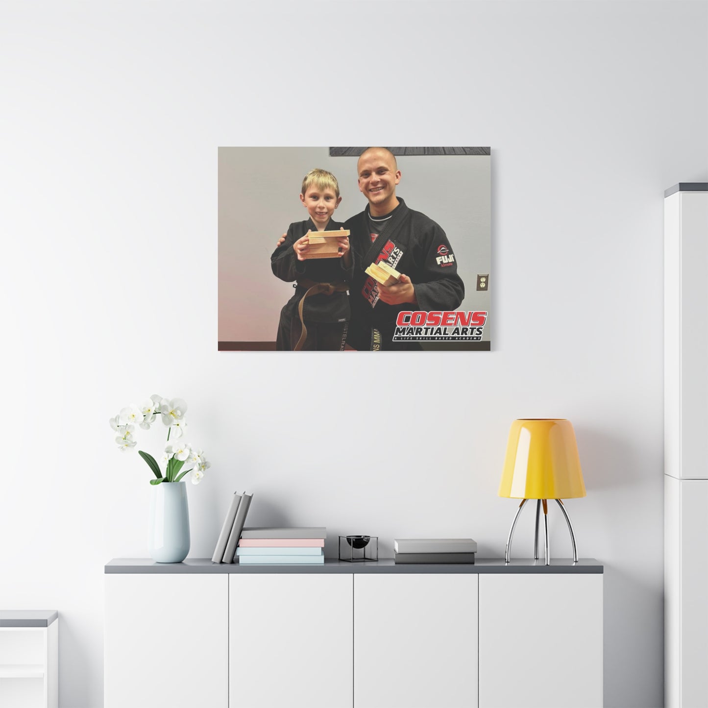 Custom Martial Arts Canvas Prints – A Memorable Gift for Proud Parents!