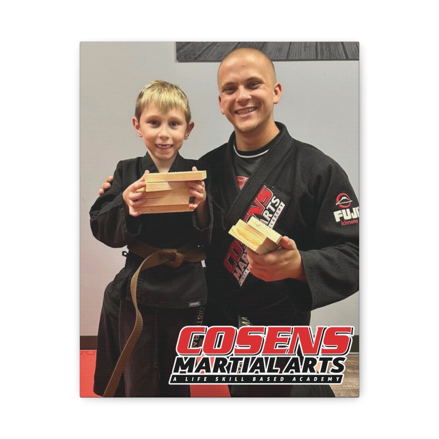 Custom Martial Arts Canvas Prints – A Memorable Gift for Proud Parents!