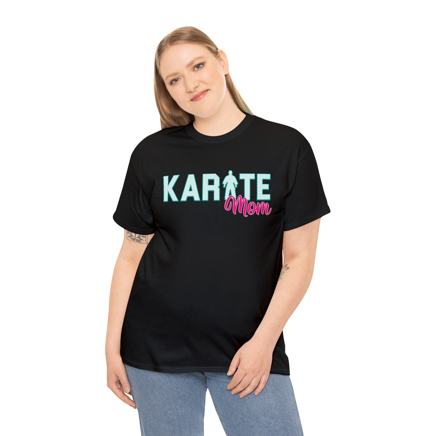 Karate Mom Life Heavy Cotton Tee