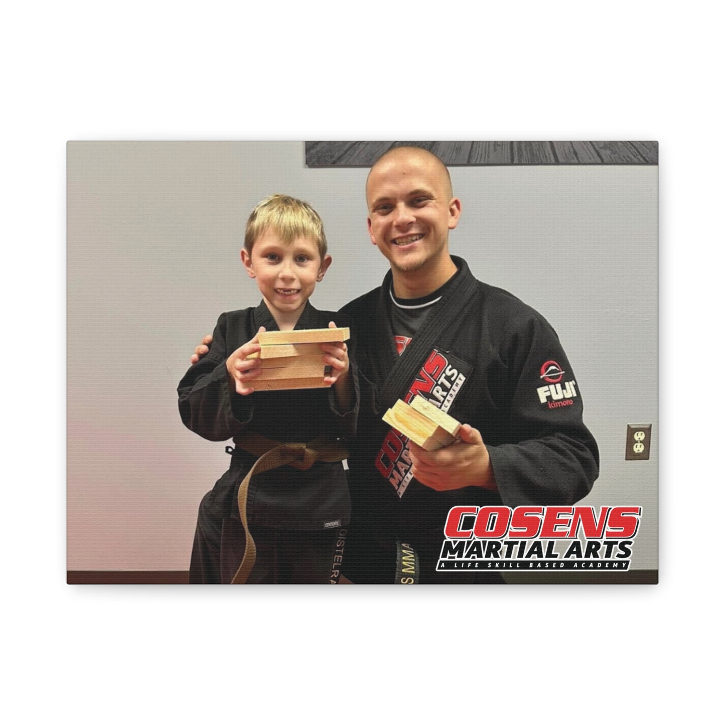 Custom Martial Arts Canvas Prints – A Memorable Gift for Proud Parents!