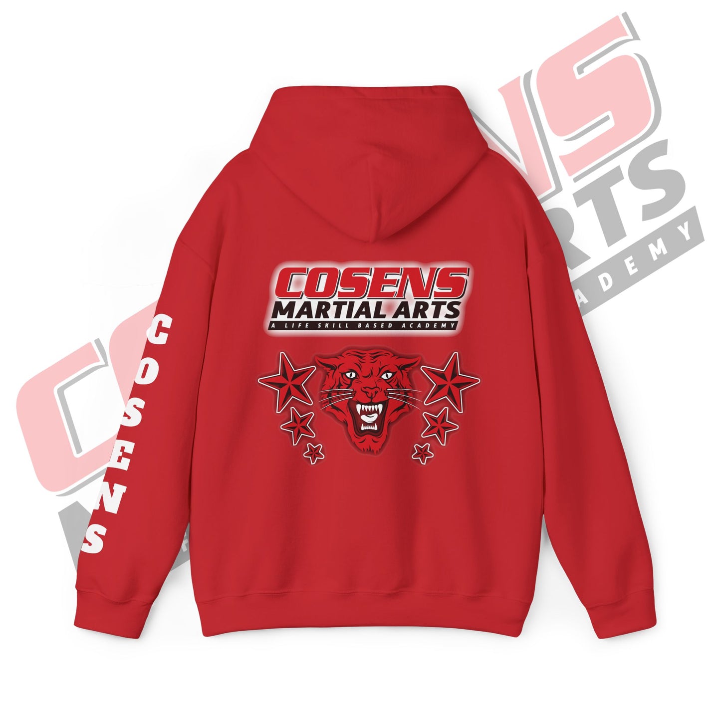 Adult Custom Pullover Hooded Sweatshirt (Name on Sleeve)