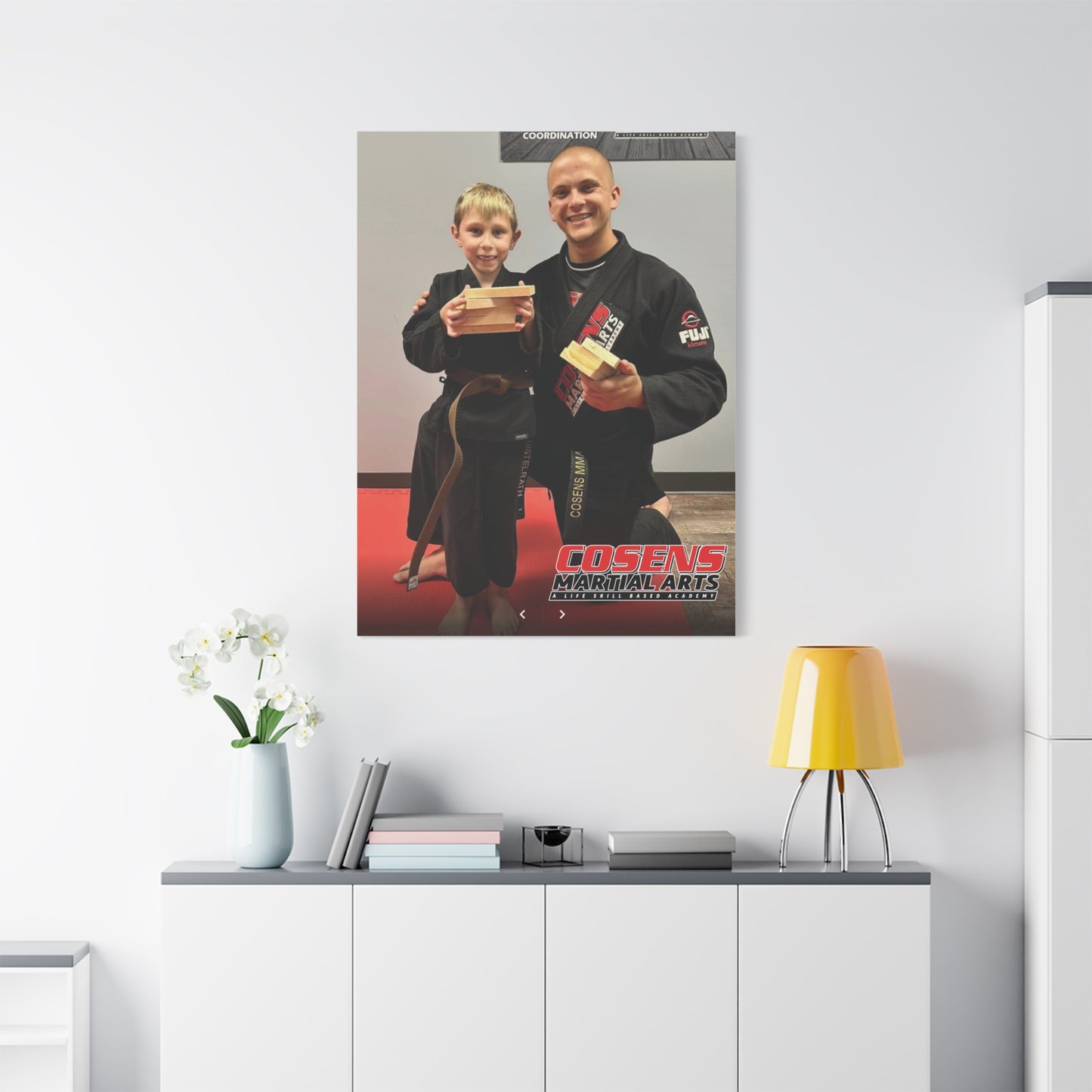 Custom Martial Arts Canvas Prints – A Memorable Gift for Proud Parents!